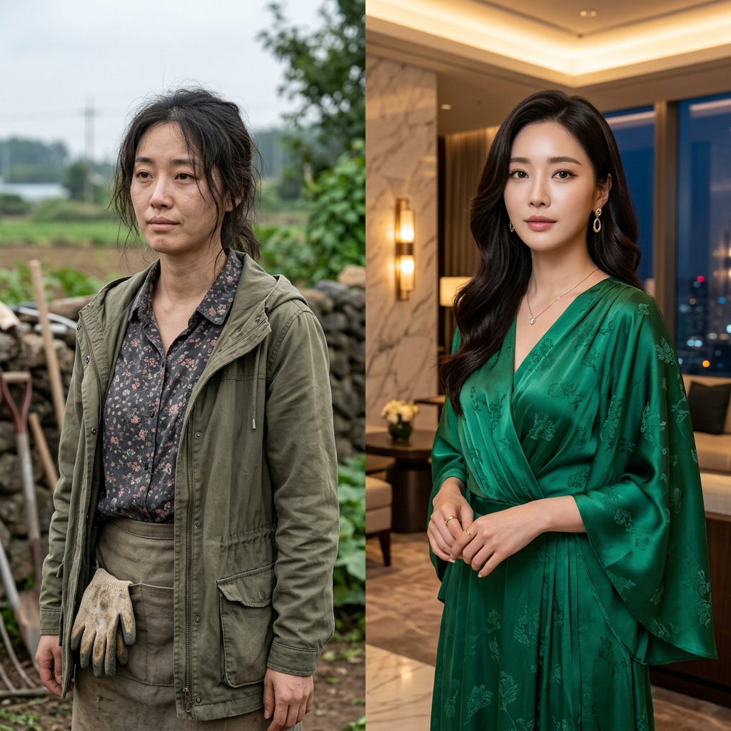 박꽃에서 채원으로의 변화